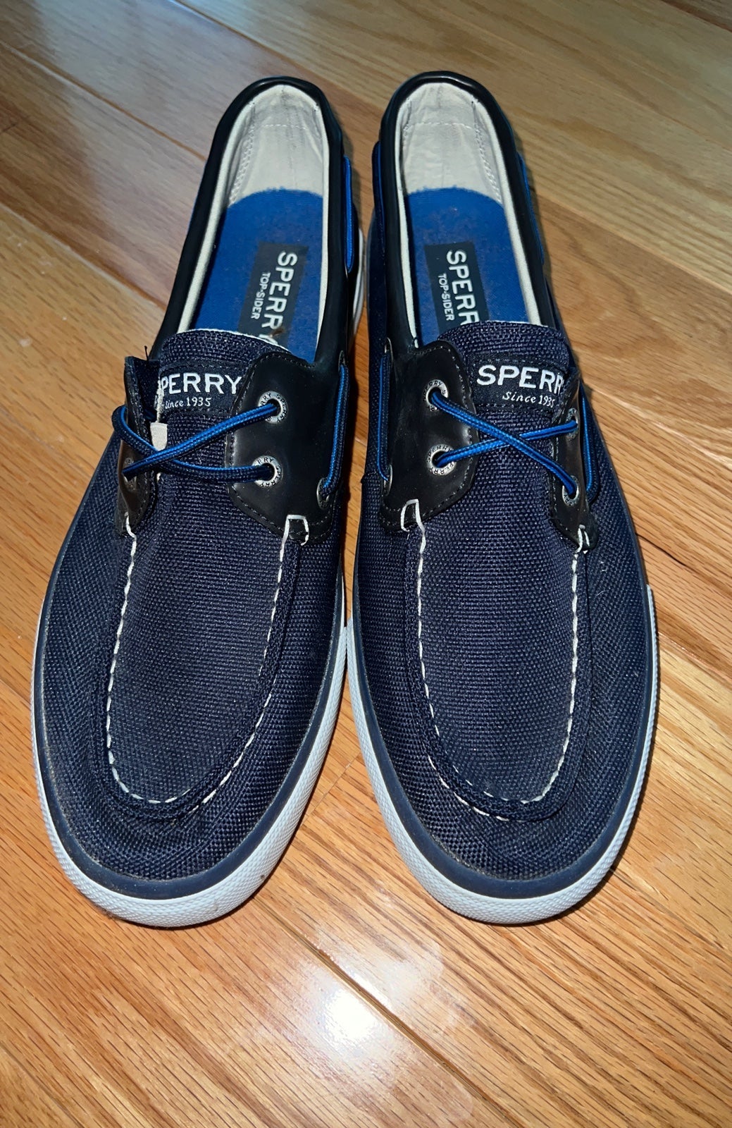 Blue Sperry Shoes