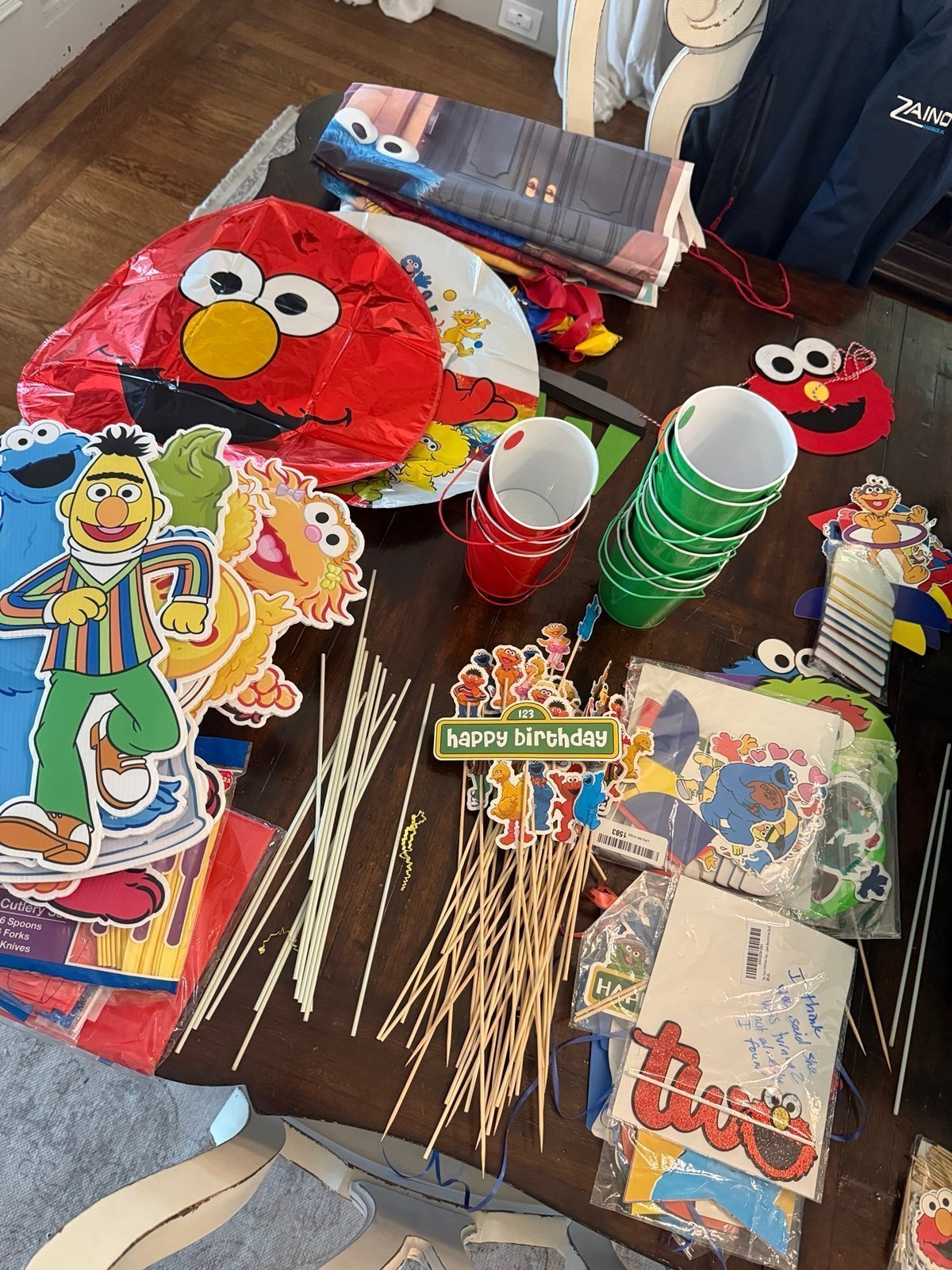 Elmo/ Sesame Street birthday party lot
