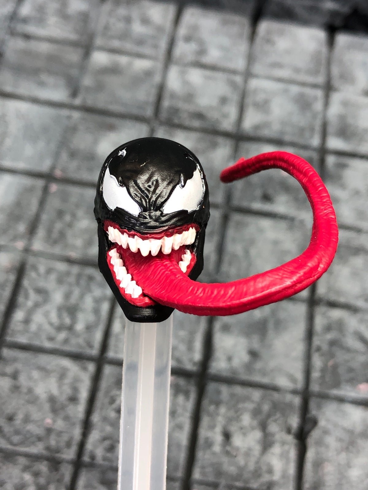 marvel legends Hasbro venom head fodder 6”