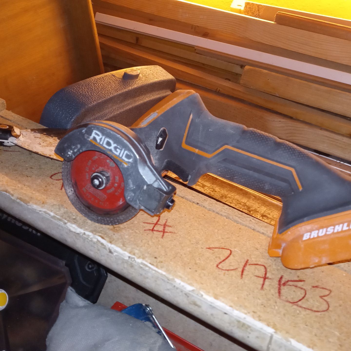 Ridgid 2 inch grinder