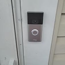 Video Doorbell - 1080p HD video, improved motion detection, easy installation –
