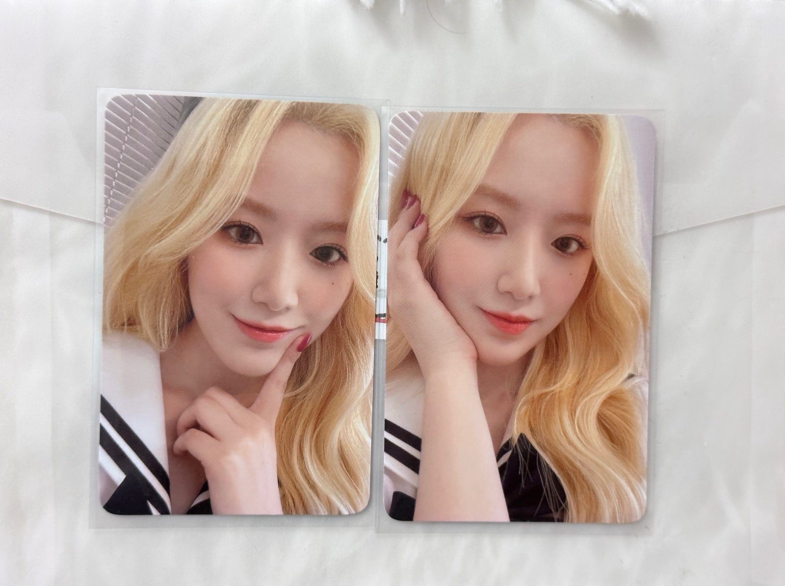 Gidle X fansland shuhua pob photocards officially