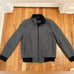 NWT Black Rivet Mens Bomber Jacket Size M Full Zip Fleece Mock Neck