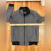 NWT Black Rivet Mens Bomber Jacket Size M Full Zip Fleece Mock Neck