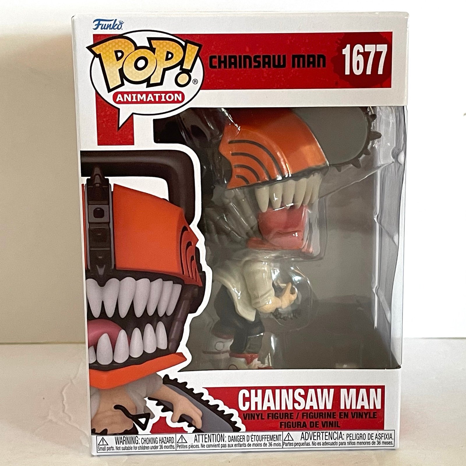 1677 Chainsaw Man Funko Pop Anime MIB