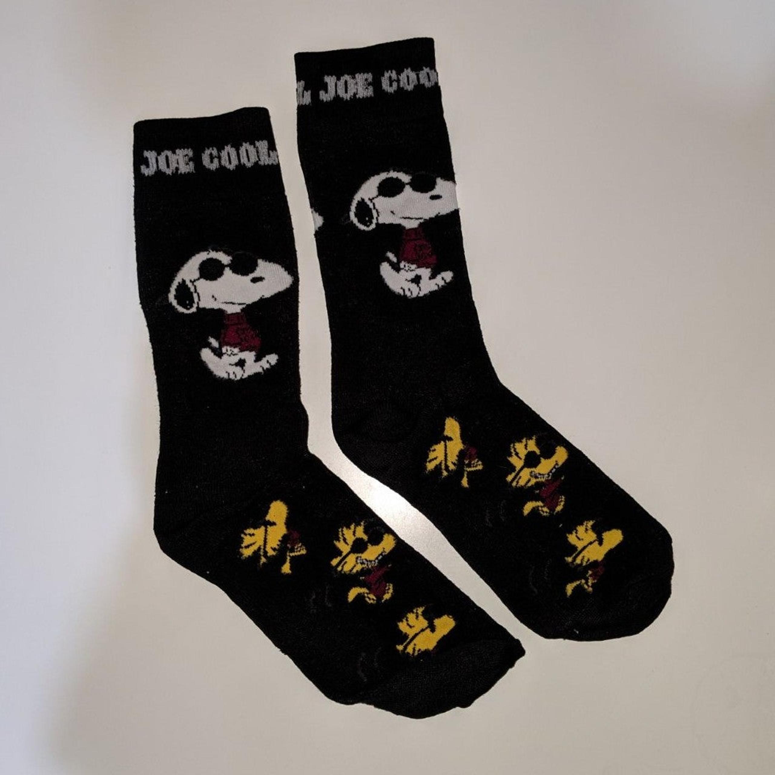 PEANUTS Joe Cool Snoopy/Woodstock Socks