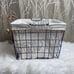 RAE DUNN FARMHOUSE HOME DECOR TOYS KIDS CHILD BABY NURSERY STORAGE HOLD NEW HTF