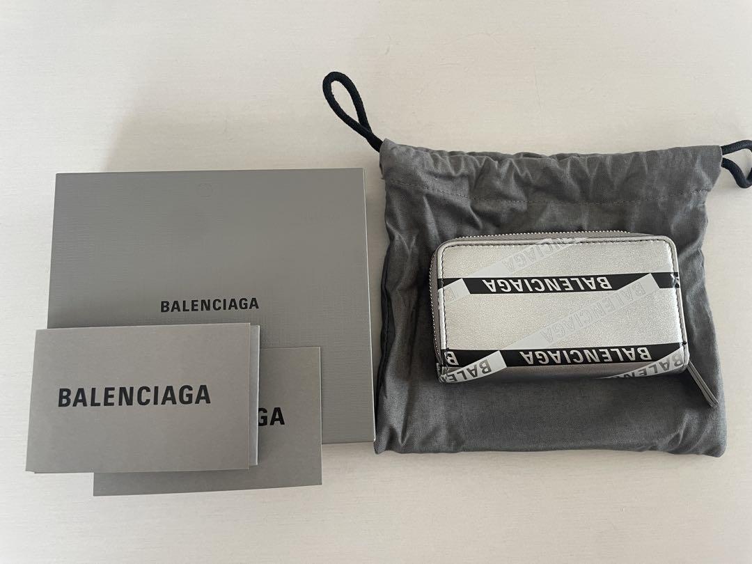 【Balenciaga】Everyday Round Zipper Coin Case Wallet Card Case