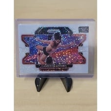 2022 Panini Prizm WWE White Sparkle Cameron Grimes