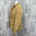 Vintage 1970s Panther Womens 13/14 2pc Tan Corduroy Blazer Jacket Skirt Set