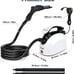 Steam Cleaner, Multipurpose Powerful Steamer with 21 Accessories, Portable