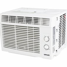 5,000 BTU, Window Air Conditioner, Easy to Use Mechanical Rotary Controls