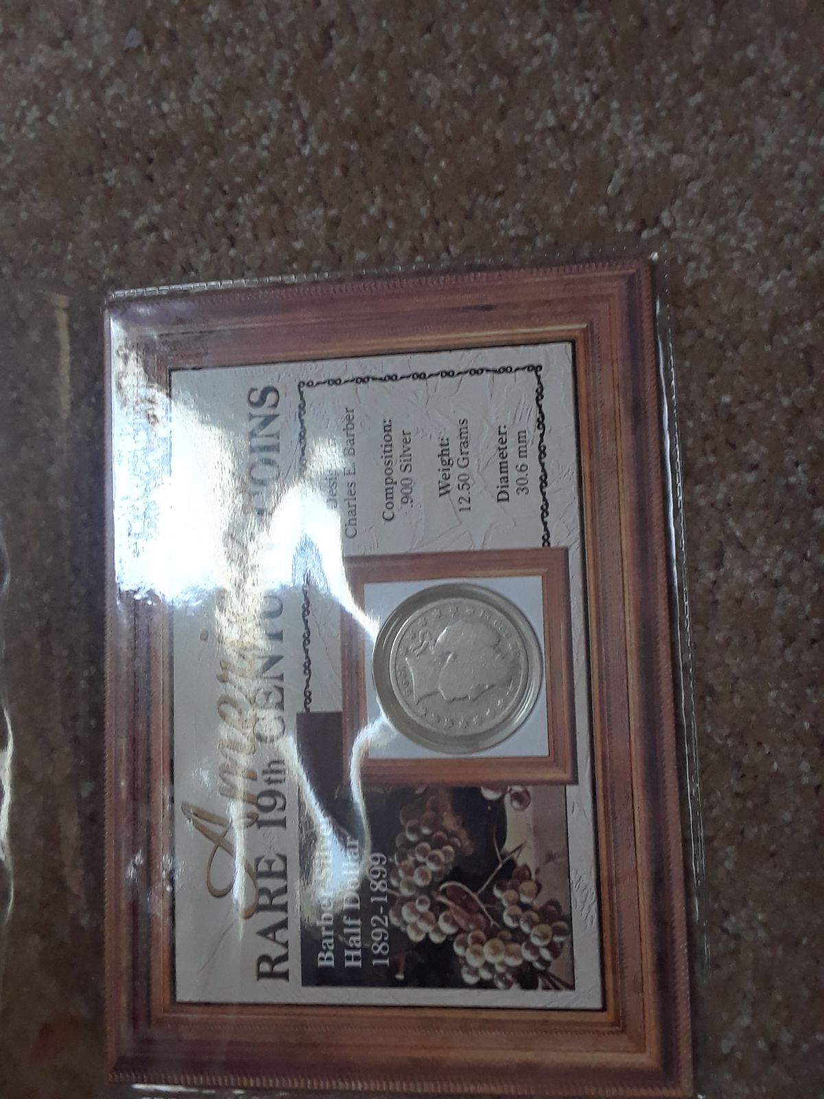 Uncirculated 1899 Barber Half Dollar