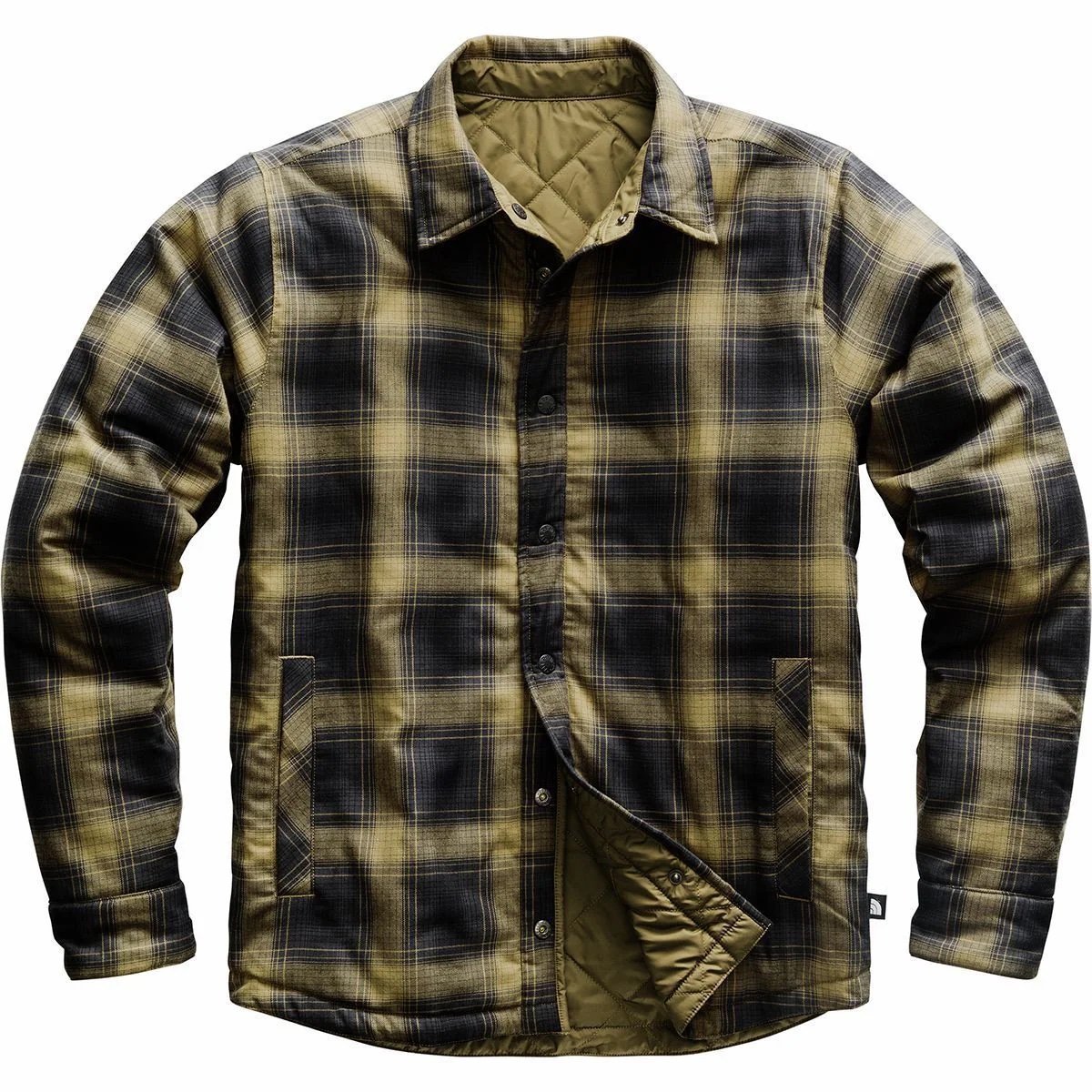 The North Face Men's Fort Point Flannel Lined Jacket Insulated Reversible
