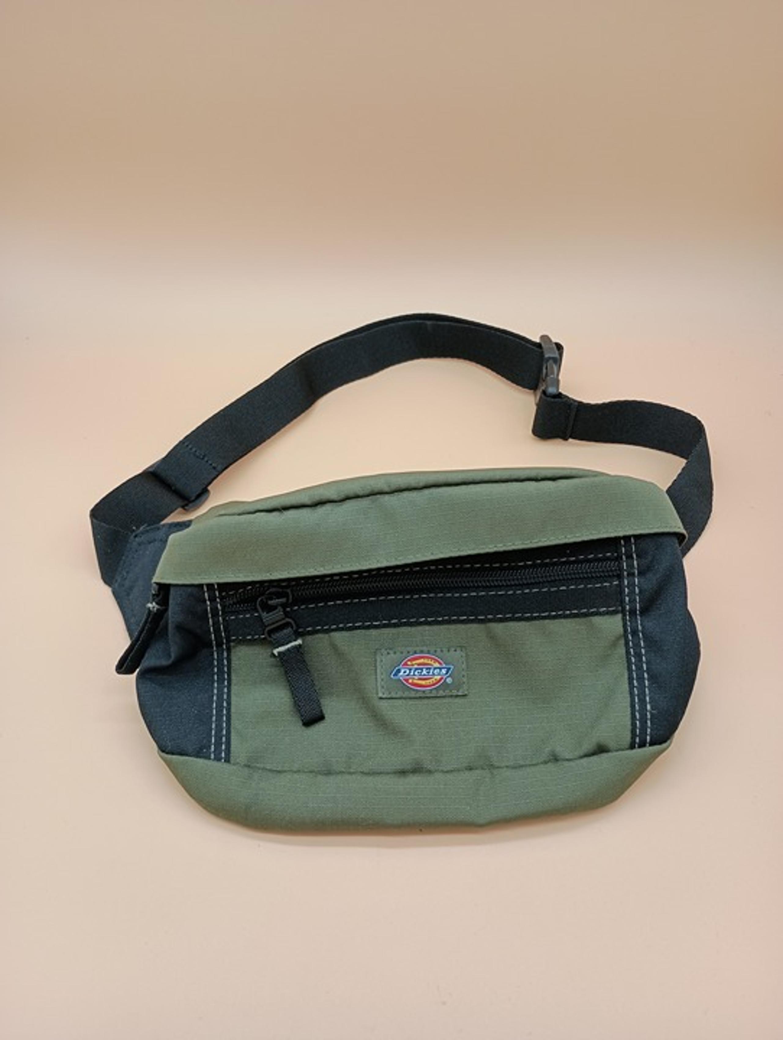 Dickies Duck Canvas Green Crossbody Sling Bum Bag 6x9 Fannypack Unisex GUC