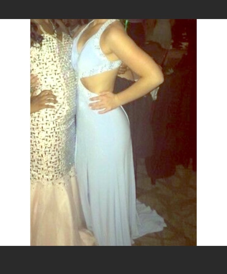 Baby Blue (one of a kind) Prom Dress