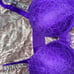 Victoria’s Secret Shine & Lace Thong Panties in Secret Purple