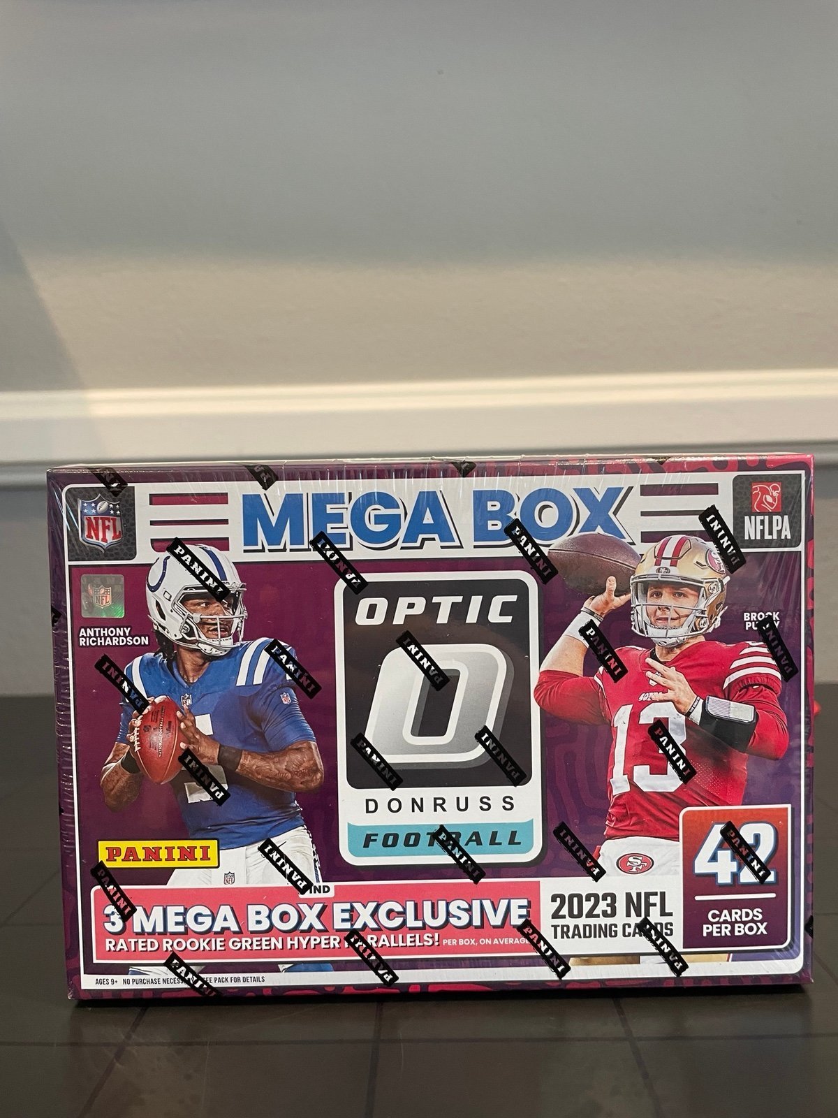 2023 Panini Donruss Optic NFL Football Trading Cards Mega Box In Hand/Fast Ship