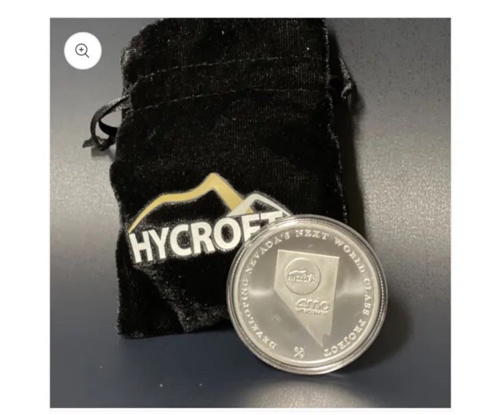 LIMITED EDITION AMC & Nevada Hycroft Silver Round