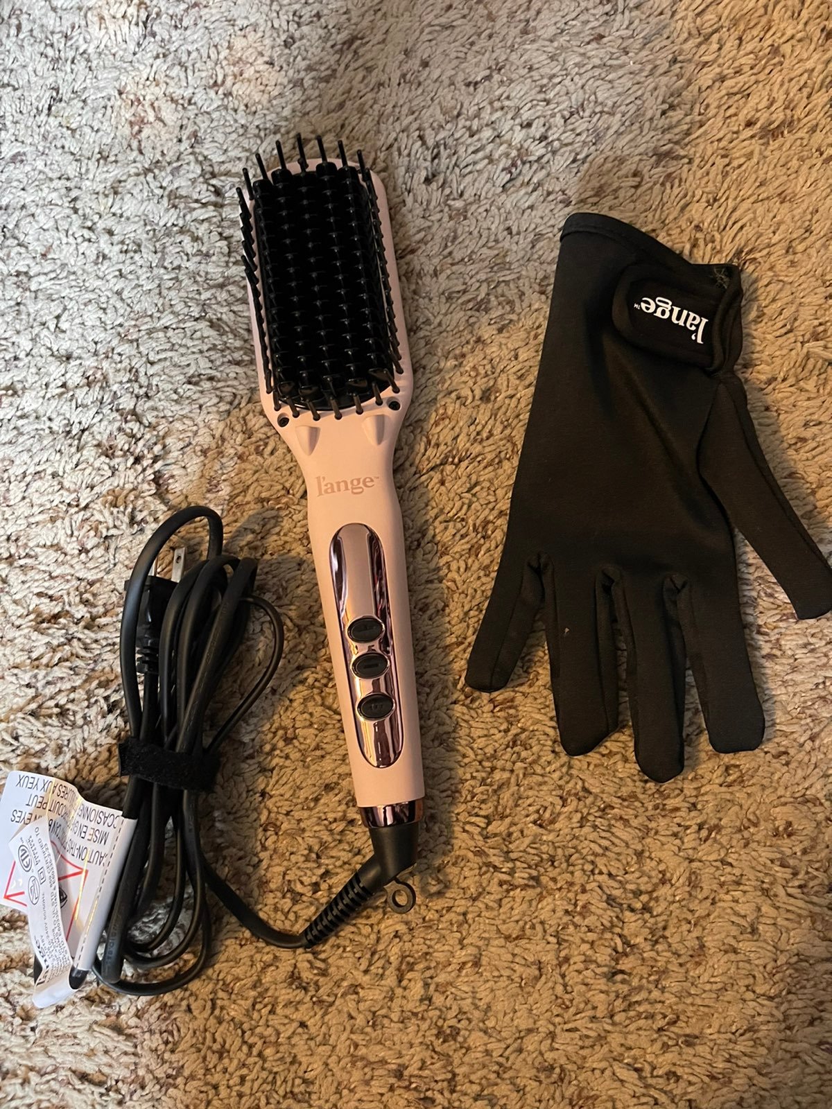 le vite hair brush straightener reviews