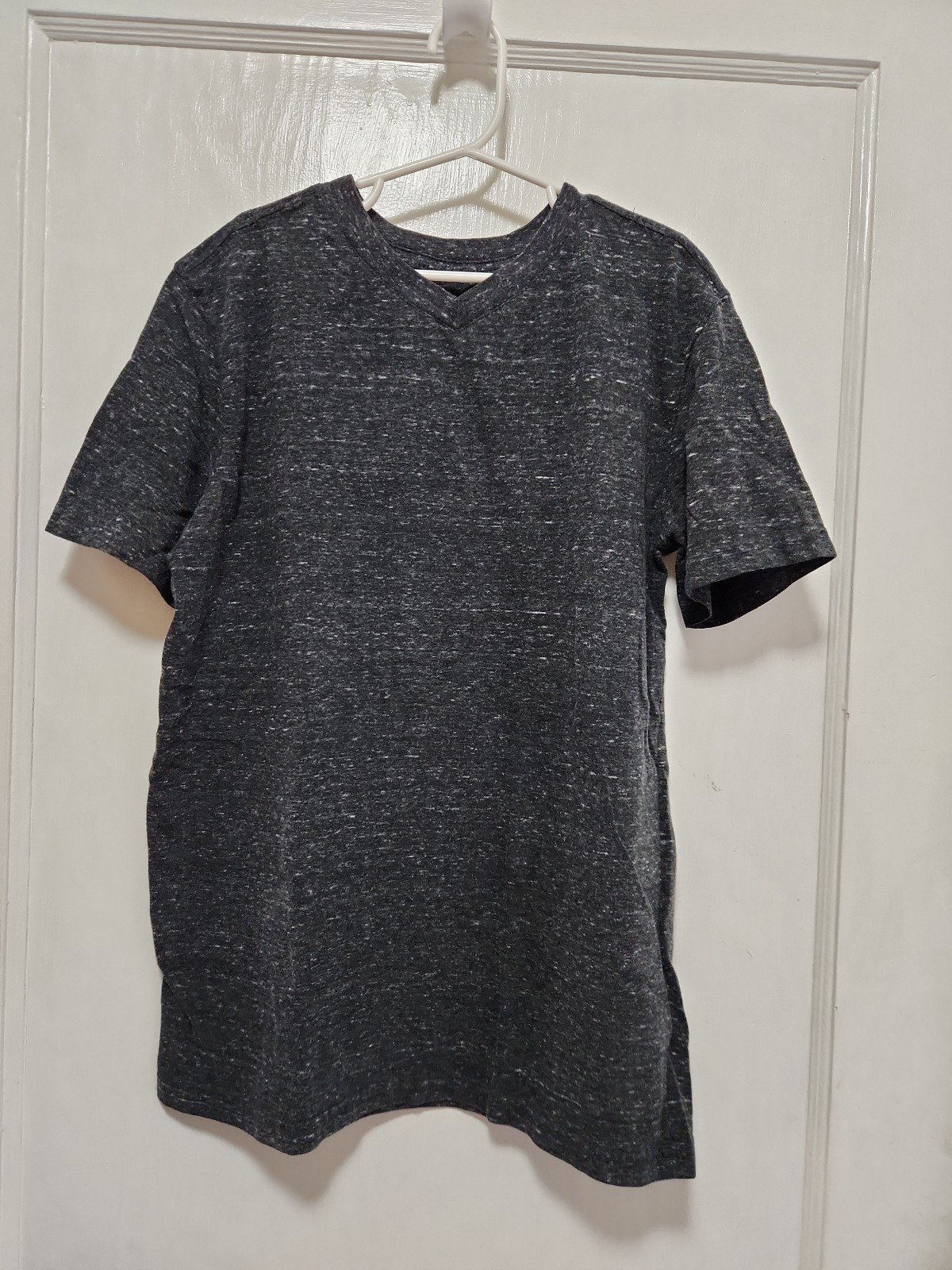 Boys Gray V-neck Shirt XF5398 Boys Gray V-neck Shirt XF5398