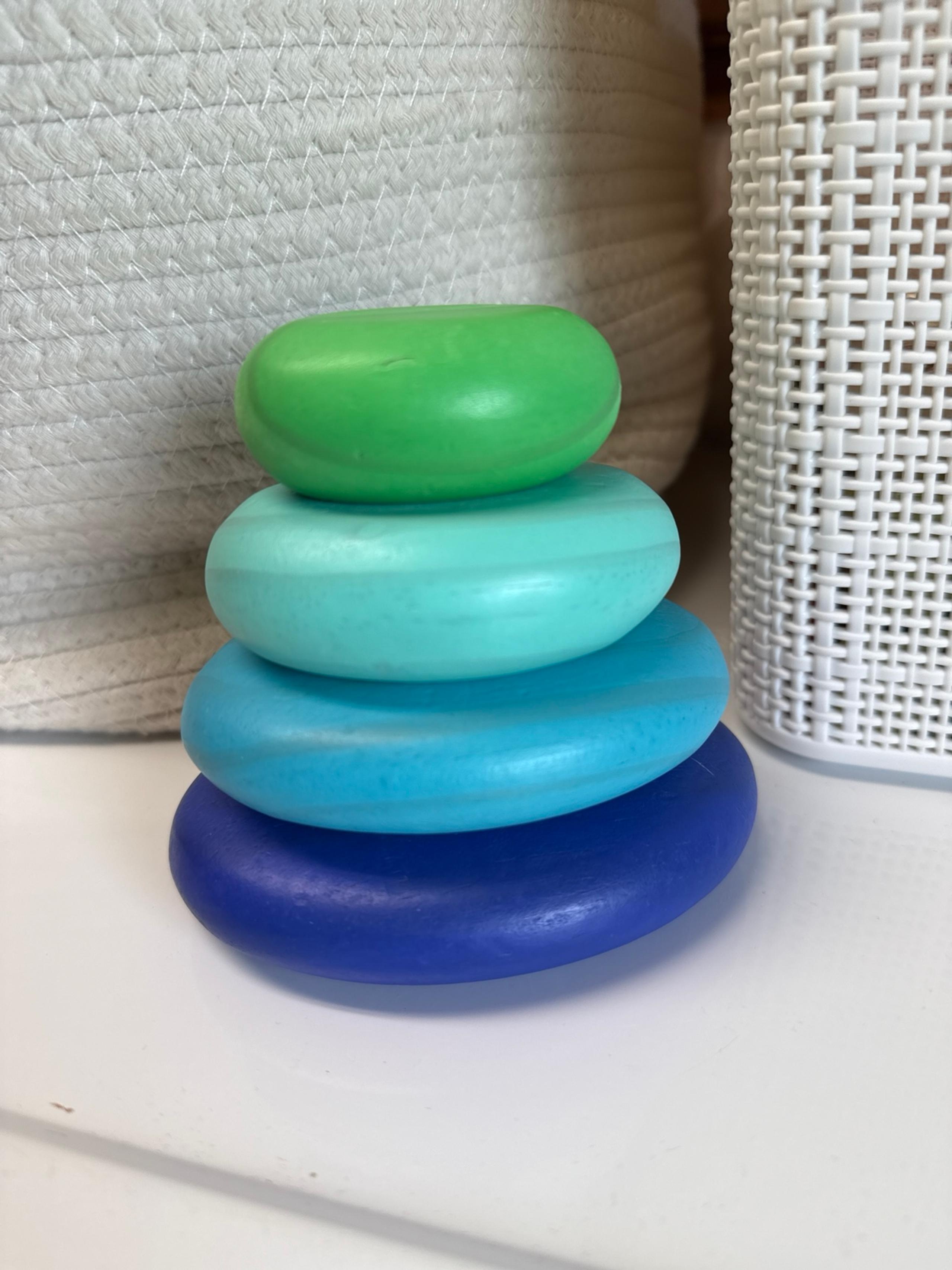 Lovevery stacking wooden blocks Montessori baby infant toy