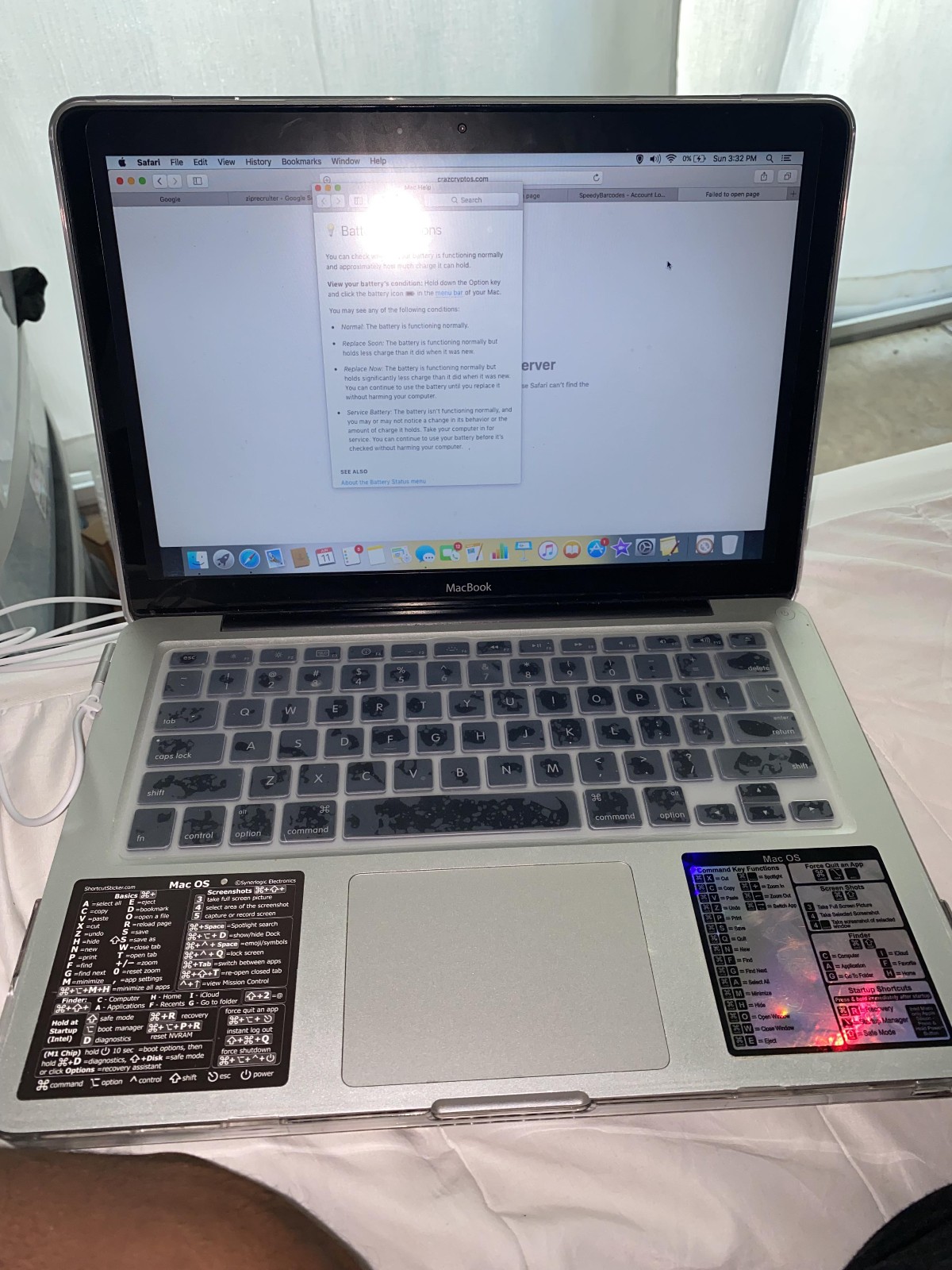 Apple macbook pro 13 in 8gb Ram gray