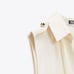 NWT. Zara Cream Satin Effect Sleeveless Cargo Jumpsuit. Size M.