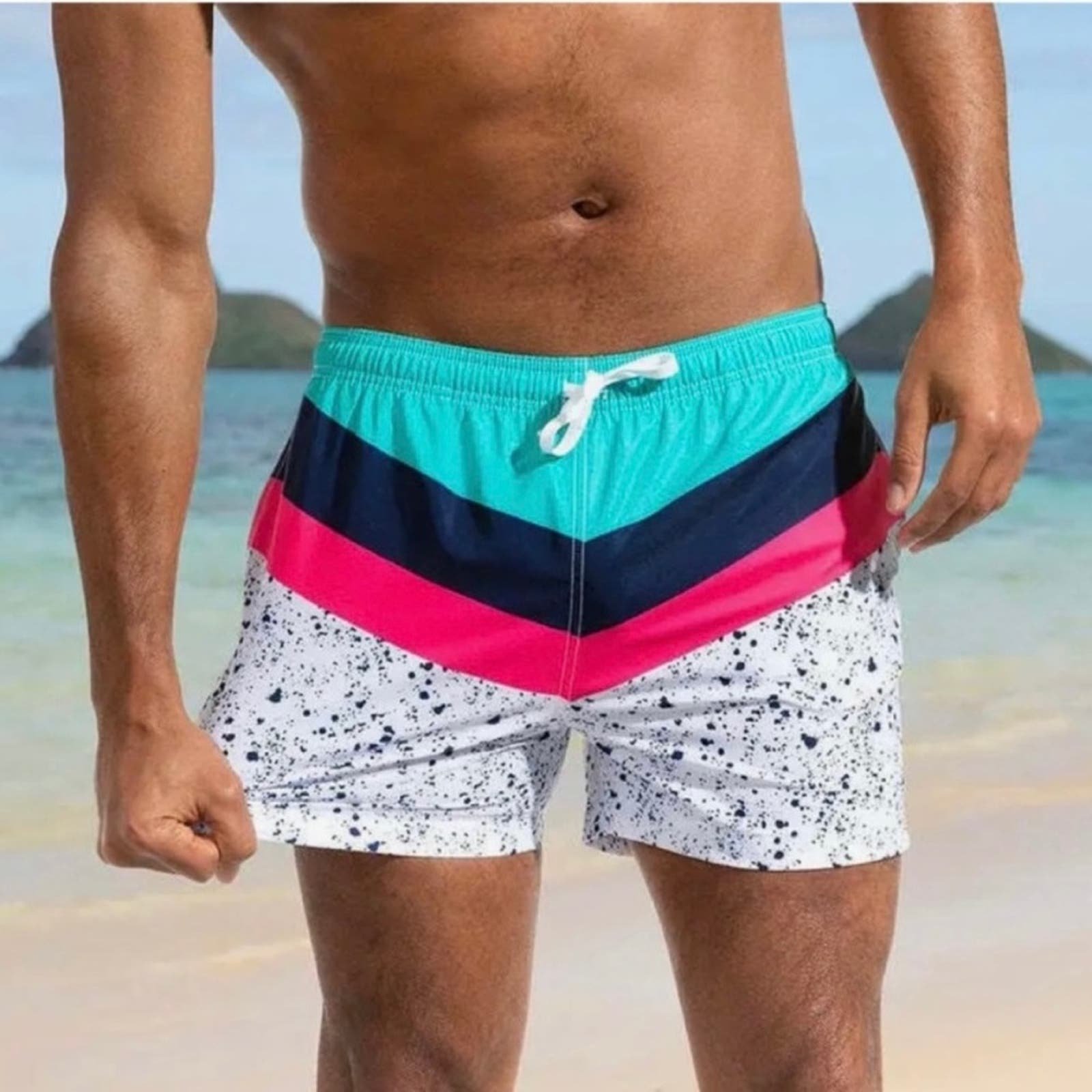 Chubbies The Aquatic Libations 7 Classic Swim Trunk