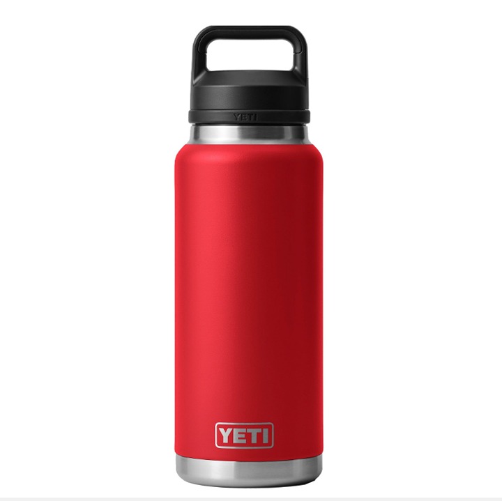 YETI 36 oz. Rambler Bottle with Chug Cap - Rescue Red