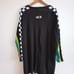 We the free people speedway embroidered patchwork long sleeve top