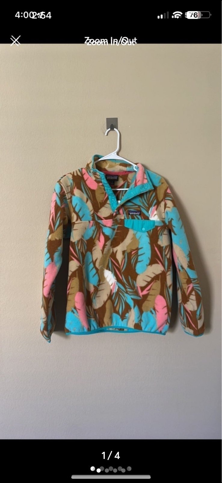Patagonia Womens Synchilla Snap-t Pullover jacket feather brown