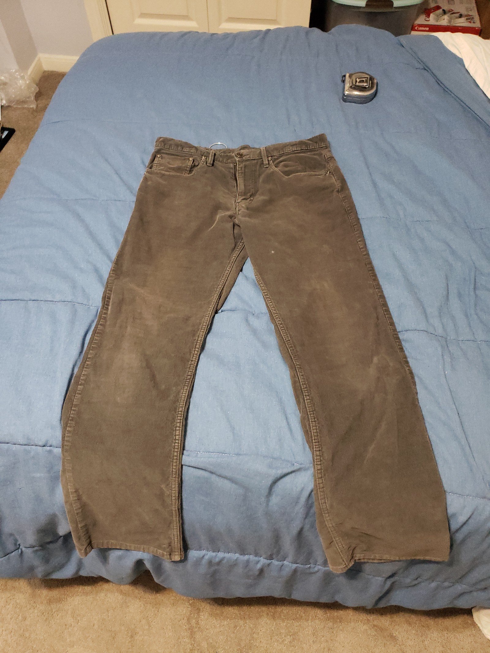 Burberry Grey Corduroys sz 32R