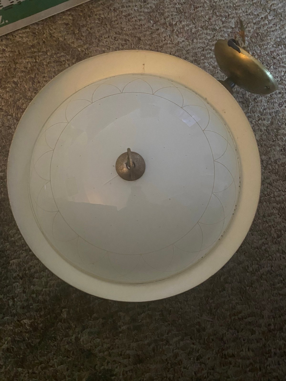 Vintage early 50’s light fixture