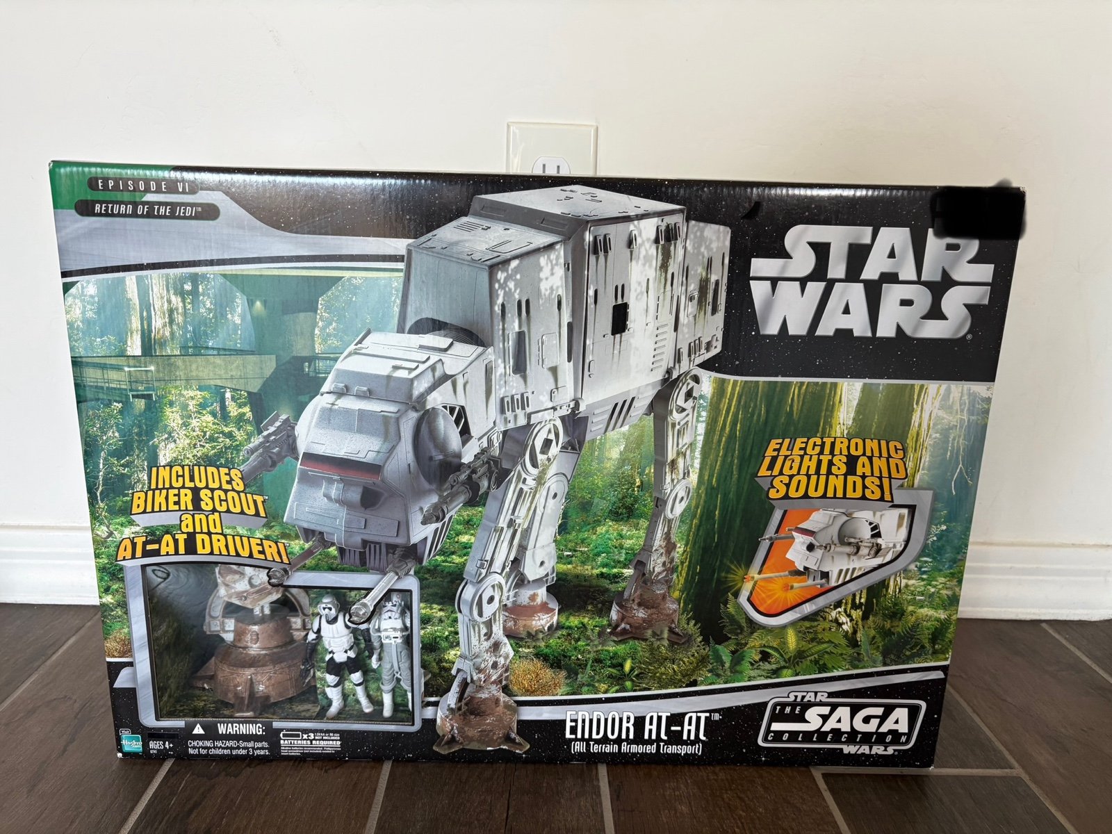 Star Wars saga Endor AT-AT 2006 set