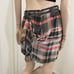 Ted Baker Draped Plaid Chiffon Skirt 2