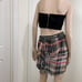 Ted Baker Draped Plaid Chiffon Skirt 2