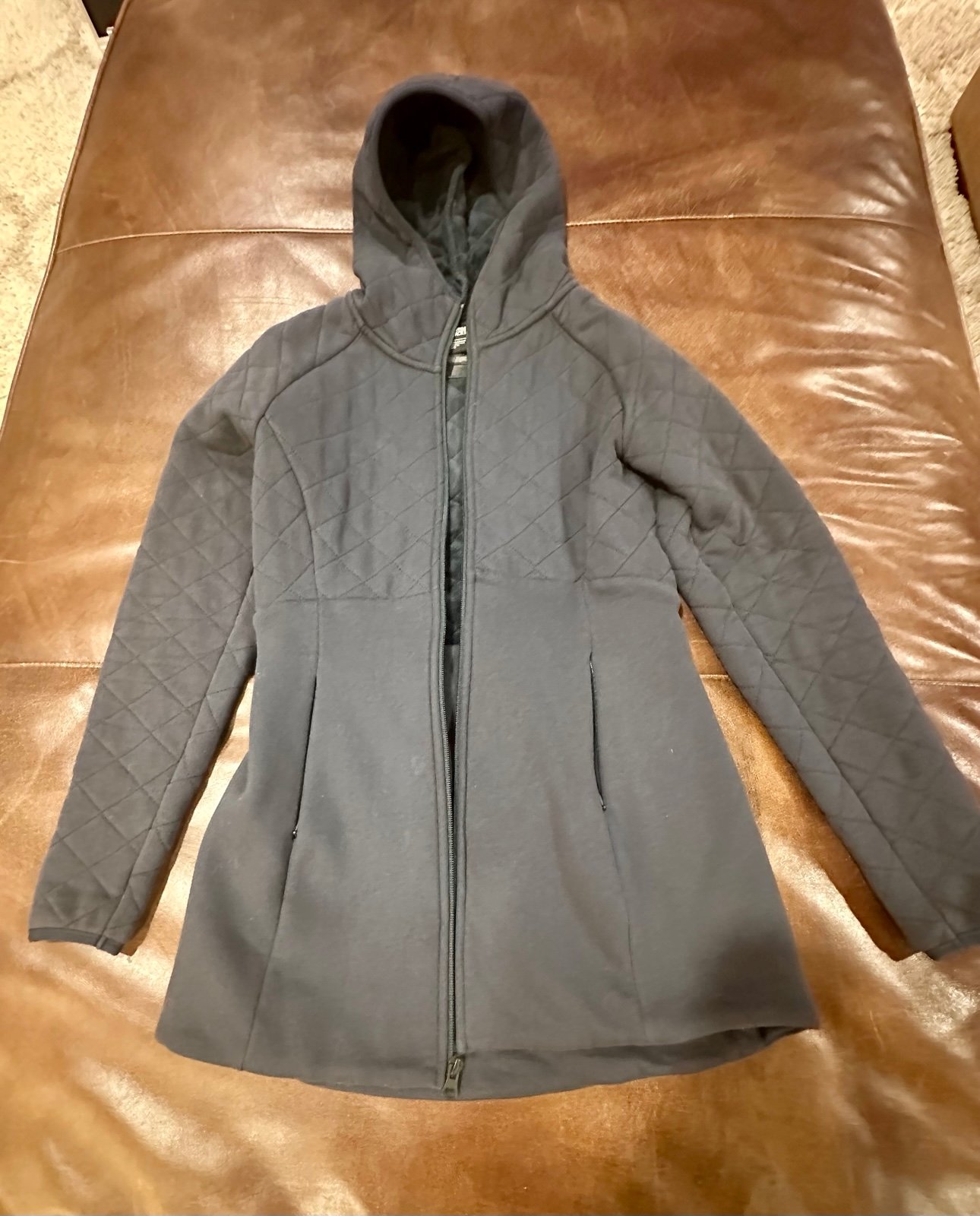 Northface full length jacket XS
