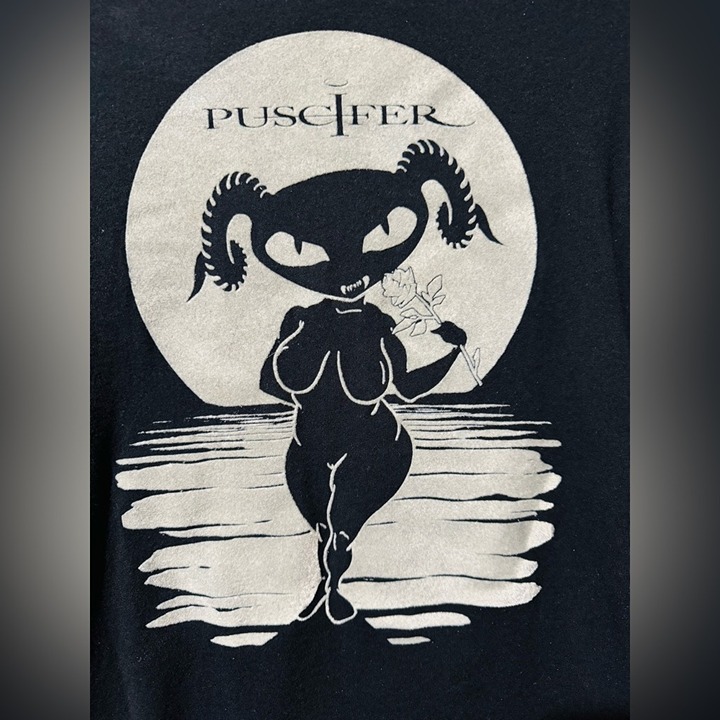 Puscifer Rare Vintage Grey Velvet Queen B Ladies XL Tool New Never Worn Cute!