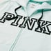 Victoria Secret PINK full zip logo sweatshirt & high waisted workout leggings