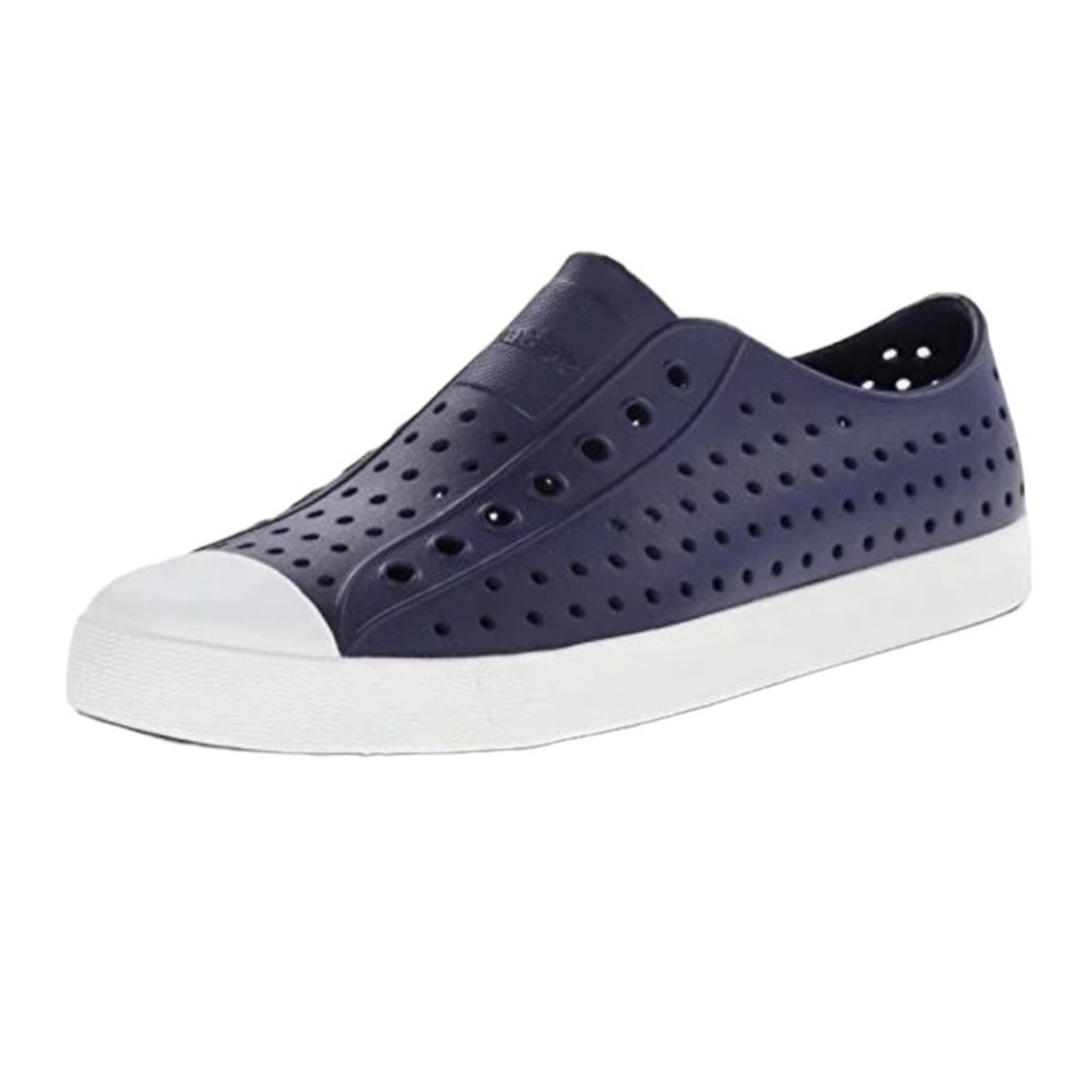 NWOT Native Jefferson Regatta Blue Shell White Unisex Slip-Ons