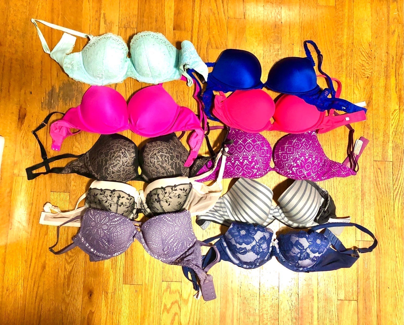 Lot of 10 Victoria’s Secret Bras