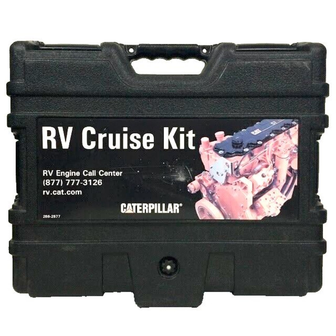 Caterpillar RV Cruise Kit-Hard Black Carry/Storage Case- 286-2577 -Complete/New!