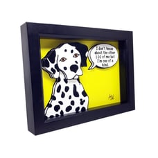 Dalmatian Fireman Dog Lover 3D Art