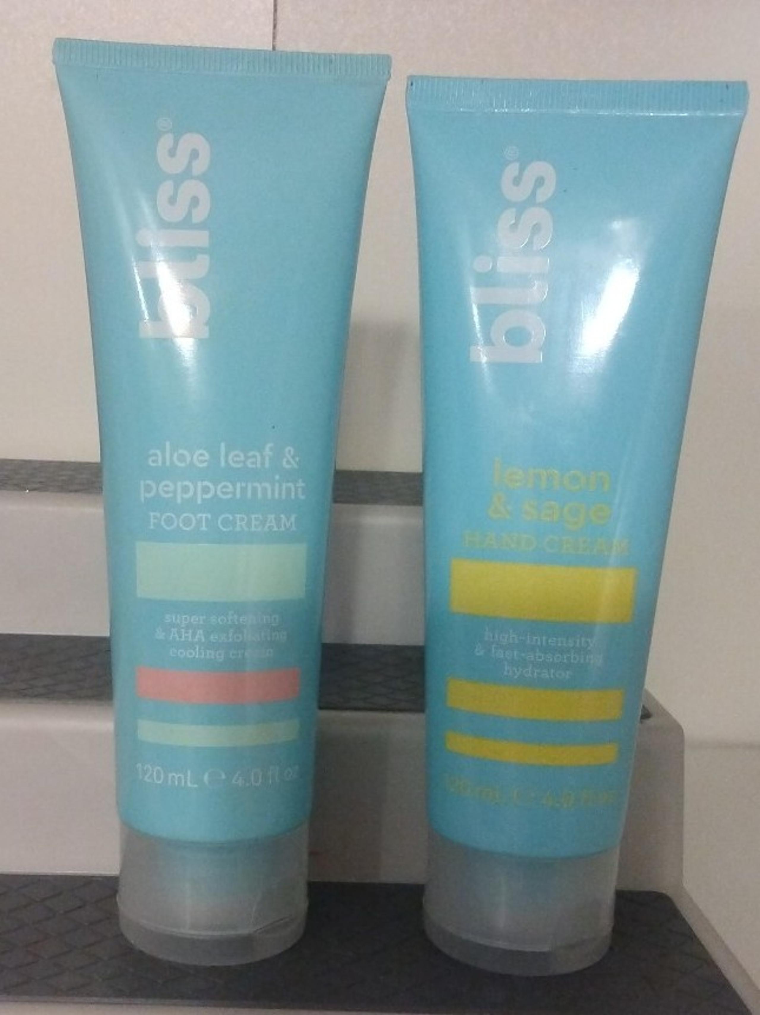 Bliss lemon & sage hand / Foot Cream