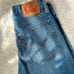 Levi’s wedgie white oak cone denim jeans