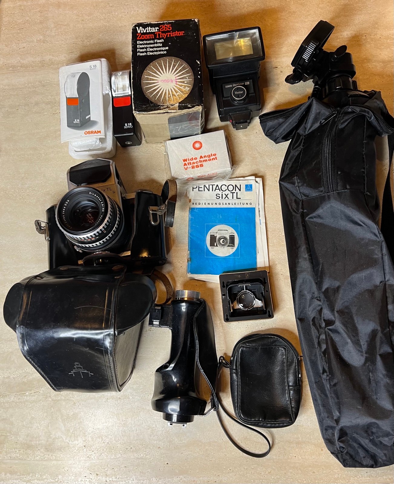 Pentacon Six TL vintage camera
