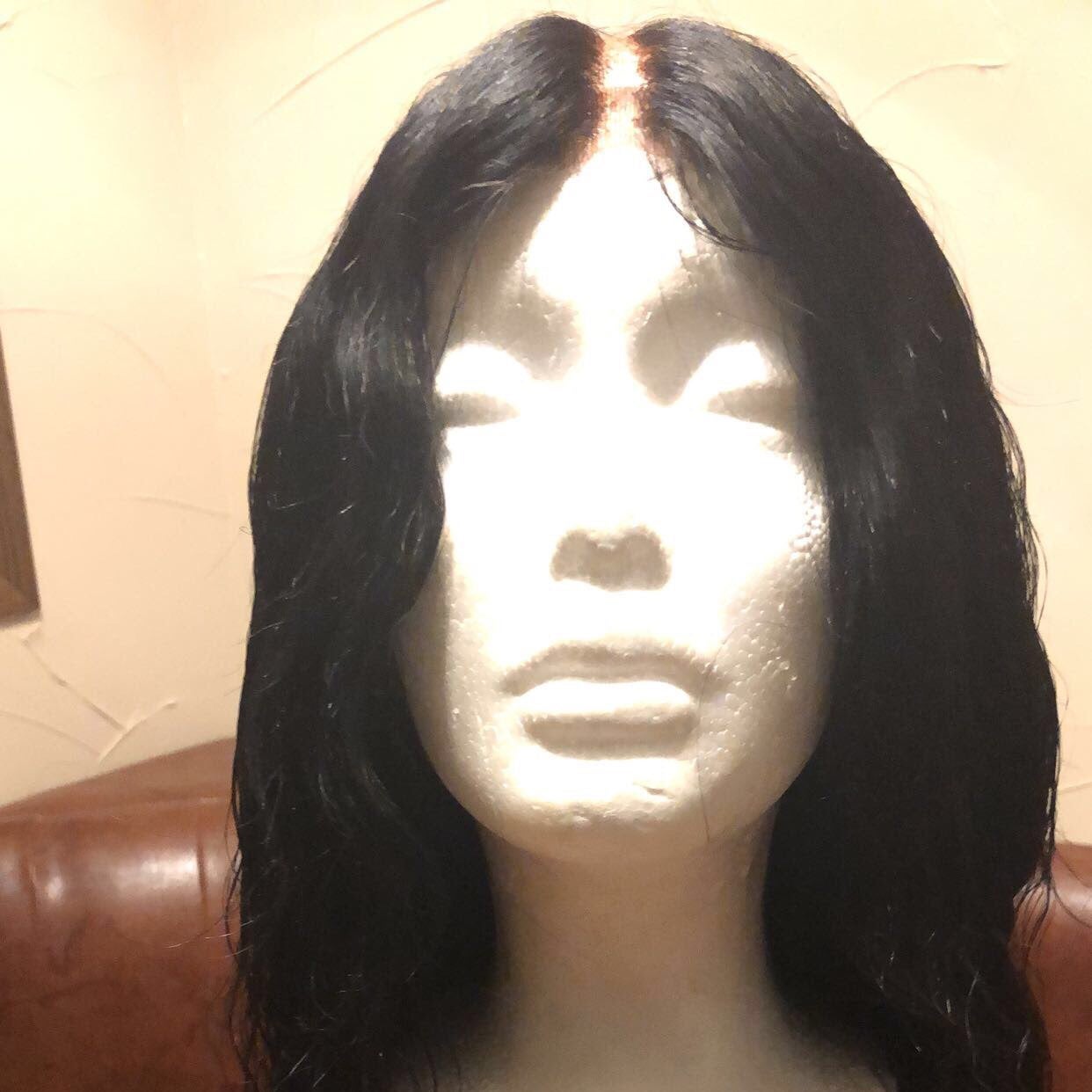 14 human lace wig