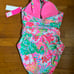 Lilly Pulitzer Ledger Halter One-piece