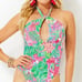 Lilly Pulitzer Ledger Halter One-piece